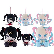 Needy Streamer Overload Plushie OMGkawaiiAngel & Ame-chan Set (All 6 Plushies)