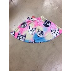 ACDC RAG Marble Cat Flared Skirt
