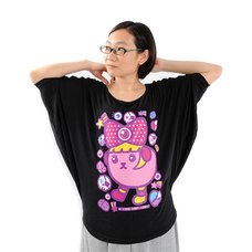 Mameshi-Pamyu-Pamyu  Deka-Pamyu Dolman T-Shirts