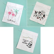 Cou Cou Chouette Embroidered Pouches