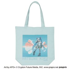 Hatsune Miku Tote Bag Art by APO+