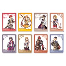 Trails in the Sky 1st Chapter & Nihon Falcom 45th Anniversary Tradable Acrylic Card Ver.C Complete Box Set