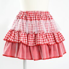 milklim Muchu Checkered Skirt