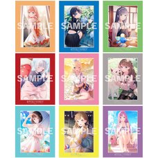 Love Live! Hasu no Sora Jogakuin School Idol Club Foil-stamped 104th Class Memorial Chara Fine Mat Ver.Connect Girls