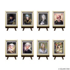 Final Fantasy XIV Framed Portrait Magnets Vol. 1 Box Set (Re-run)