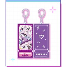 Needy Streamer Overload Purple Lollipop Birthday Celebration 2026 Acrylic Key Chain Fukagawa Illustration Ver.