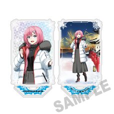 Snow Miku x Hirohako Pirouette Acrylic Stand Hirosaki Megurine Luka Art by Kurojishi
