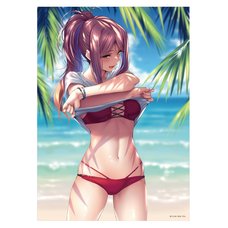 Shy Girls in Love Clear Poster Satsuki Myoga: Gamers