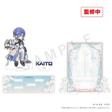 Kaito 10th Anniversary Acrylic Stand Diorama Specifications Mini Character Illustration Ver.