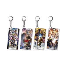 Another Eden Acrylic Keychain Complete Set (Key Visuals Ver.)