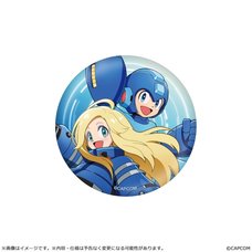 Pragmata x Mega Man: Dual Override Can Badge