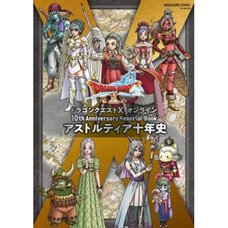 Dragon Quest X Online 10th Anniversary Memorial Book Astoltia Ten Year History