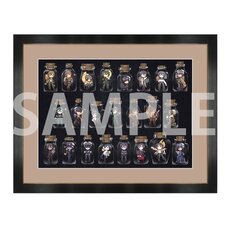 Kino's Journey: The Beautiful World 25th Anniversary B4 Chara Fine Graph B Cover Illustrations