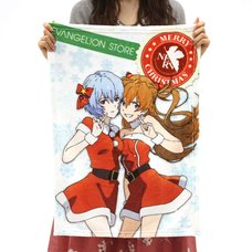 Eva Store Original Christmas Rei & Asuka Blanket