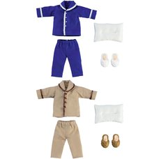 Nendoroid Doll Outfit Set: Pajamas Navy/Beige