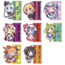 Touhou Project Ruler Strap Collection