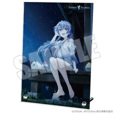Summer Pockets A4 Acrylic Plate Summer Lights, A Night Spent with You Ao
