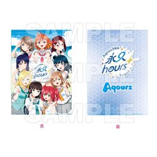 Love Live! Sunshine!! Uranohoshi Girls' High School Store Aqours 9th Anniversary Clear File Folder