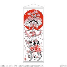 Okami 20th Anniversary Reprint Art Project Tapestry Spring Created by Kenichiro Yoshimura from Okami 10th Anniversary