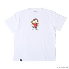 Hatsune Miku Piapro Kids! Meiko White T-Shirt