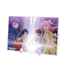 Ikizulive! Love Live! Bluebird Acrylic Plate 1st LIVE Ver. Polka & Mai & Akira & Hanabi