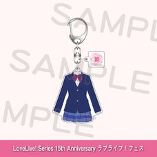 Love Live! Series 15th Anniversary Love Live! Fest School Uniform Keychain μ's