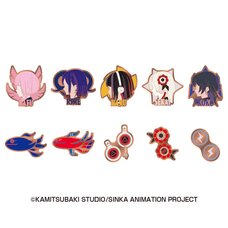 Kamitsubaki City Under Construction Pins Collection Box Set