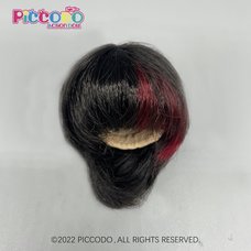 Piccodo Doll Wig Mullet Hair Red High Light