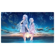 Summer Pockets Reflection Blue & Anemoi Rubber Mat Shiroha Naruse & Spica Tsujikura