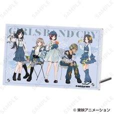 Girls Band Cry Acrylic Panel Denim Style