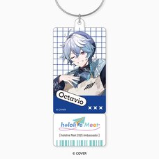 hololive Meet 2025 Acrylic Ticket Keychain - Octavio
