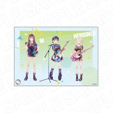 Makeine: Too Many Losing Heroines! Mini Acrylic Art Pale Tone Series Student Council Tsuwabuki Fes Ver.