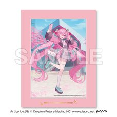 Sakura Miku x Shibuya Sakura Stage Chara Fine Mat Art by Shugao