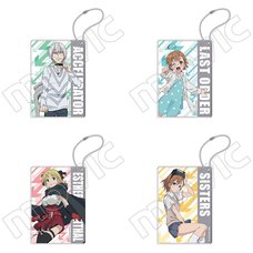 A Certain Scientific Accelerator Charm Collection w/ Display Stands