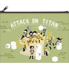 Attack on Titan Yuru Parade Pouch
