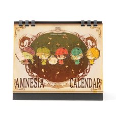 Amnesia Chibi 2015 Desktop Calendar