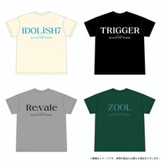 IDOLiSH7 the Movie LIVE 4bit BEYOND THE PERiOD Big Silhouette T-Shirt Collection