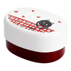 Hungry Cat Red Lacquerware Lunch Box