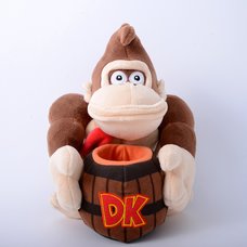 Donkey Kong Barrel 8 Plush"