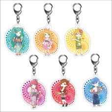 Hatsune Miku Summer Festival Acrylic Keychain Series: SD Ver.
