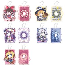 Touhou Project Diecut Pass Cases
