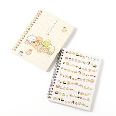 Sumikko Gurashi Sushi Party Spiral-Bound Notebooks