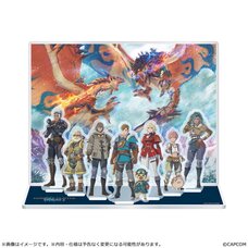 Monster Hunter Stories 3: Twisted Reflection Diorama Acrylic Stand