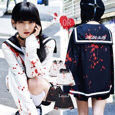 ACDC RAG Bloody Long Sleeve Sailor Top