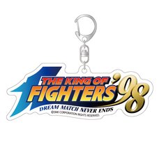 The King of Fighters '98 Title Logo Acrylic Keychain