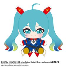 Bandai Namco Nui Plush Hatsune Miku x Mobile Suit Gundam