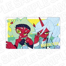 New Panty & Stocking with Garterbelt Rubber Deskmat Scanty & Kneesocks: Outing Ver.