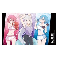 Re:Zero -Starting Life in Another World- Character Rubber Mat Emilia & Rem & Ram