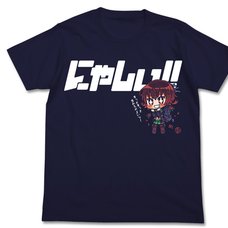 Kantai Collection -KanColle- Mutsuki Nyashii Navy T-Shirt