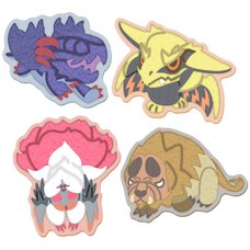 Monster Hunter MonDefo Sagara Embroidery Sticker